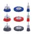 Jeu de Brosses Nylon 6x - Hex Shank, 1+3+2 - Polyvalent et Efficace - Beast