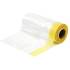 Feuille de Protection avec Ruban de Masquage 55 cm x 33 m - Protection Efficace - Idéale pour Peinture et Rénovation - Beast