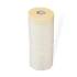 Feuille de Protection avec Ruban de Masquage 55 cm x 33 m - Protection Efficace - Idéale pour Peinture et Rénovation - Beast