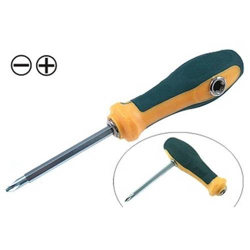Jeu de Tournevis 3 en 1 Double End 80 mm - Outil Pratique et Polyvalent - Idéal pour Réparations - Beast