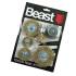 Jeu de Brosses à Métal 6x - 1.5, 2, 2.5, 3" - Polyvalent et Efficace - Beast - Beast