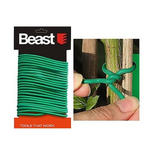 Alambre de Atar 2.5mm x 10m - Plastique Épais - Flexible - Pratique et résistant - Beast