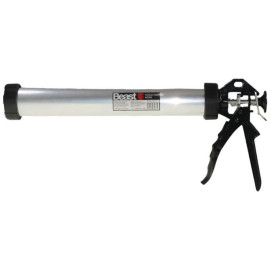 Pistolet à Mastic 600 ml - Aluminium, 380 mm - Précision et Facilité d'Application - Beast - Beast