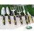 Jeu d'Outils de Jardin 6x - Aluminium - Résistants et Légers - Idéal pour le Jardinage - Beast
