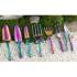 Jeu d'Outils de Jardin 7x - Aluminium Coloré - Pratique et Durable - Haute performance - Efficace et robuste - Beast