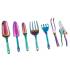 Jeu d'Outils de Jardin 7x - Aluminium Coloré - Pratique et Durable - Beast - Beast