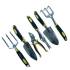 Jeu d'Outils de Jardin 6x - Aluminium - Résistants et Légers - Idéal pour le Jardinage - Robuste et précis - Beast