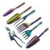 Jeu d'Outils de Jardin 7x - Aluminium Coloré - Pratique et Durable - Haute performance - Efficace et robuste - Beast