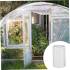 Ruban de Réparation pour Film de Serre 100mm x 10m - Transparent - Waterproof - Réparation Efficace et Durable - Beast