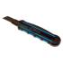 Cutter Lame Cassable 18mm - SK-5, Poignée TPR, Aluminium - Précision et Confort d'Utilisation - Beast