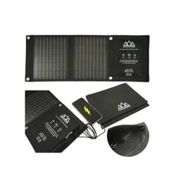 Panneau Solaire Portable 14W 60x23x2.5 cm - Dual USB Output 5V/2.1A - Énergie Renouvelable et Pratique - Beast