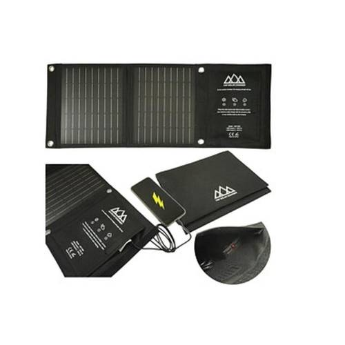 Panneau Solaire Portable 14W 60x23x2.5 cm - Dual USB Output 5V/2.1A - Énergie Renouvelable et Pratique - Beast