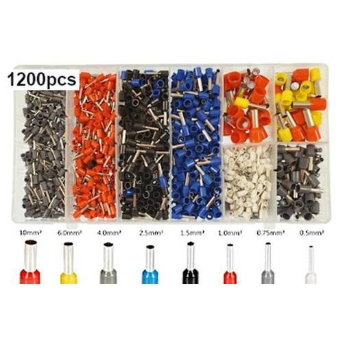 Cosses de Câble Serties Isolées 1200x - 0.5-10 Mm_ - Résistantes et Fiables - Résistance et précision - Beast