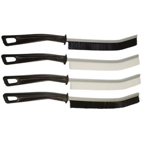 Brosses 4x Fente Nylon 235x5 mm - Nylon - Lot de 4 - Polyvalentes et Efficaces - Usage Professionnel - Beast