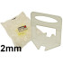 Clips de Nivellement pour Carreaux 100 pcs - 2 mm - Précision et Facilité d'Installation - Beast - Beast