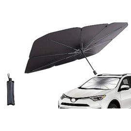 Couverture de Pare-Brise Avant 138x78 cm - Type Parapluie - Protection et Isolation - Qualité supérieure - Beast