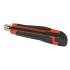 Cutter Lame Cassable 18mm - SK-5, Poignée TPR - Métal - Précision et Confort d'Utilisation - Efficace et robuste - Beast