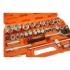 Coffret Douilles 1/2 8-32 mm - 32 Pcs - Acier - Outils Pratiques et Polyvalents - Bricolage et artisanat - Beast