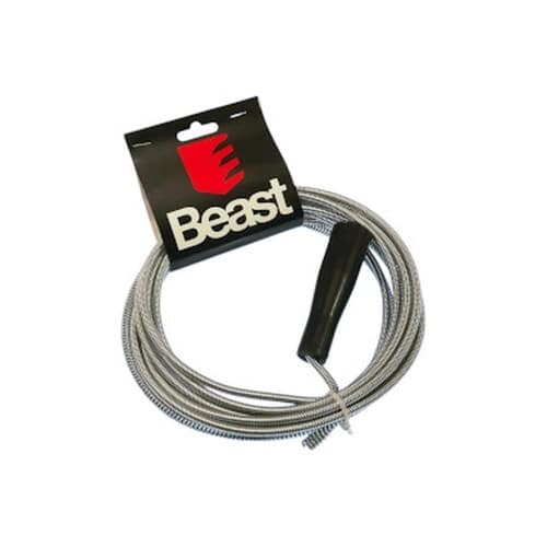 Flexible Débouche-Évier 5 m D6 mm - Zinc Plated - Évacuation Efficace et Durable - Robuste et durable - Beast