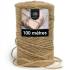 Corde de Jute 100M - 2 mm - Écologique et Résistante - Idéale pour Décorations et Bricolage - Beast