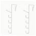 Cintres de Porte 2x 28 cm - 3.5 cm de Largeur - Pratiques et Économiques - Beast - Beast