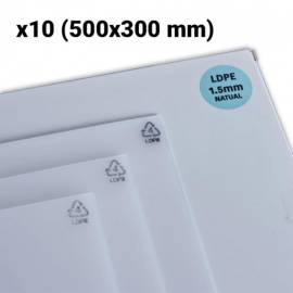 Feuille de Protection Solide 4x5m - LDPE 230g - Robuste et durable - Protection Efficace - Beast