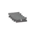 Gratte Vitre Plastique 115 mm - 5 Lames Métal et 5 Lames Plastique - Pratique et Efficace - Beast