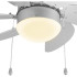 Ventilateur de Plafond 76 cm - Avec Tirette - Ventilation Efficace et Confort - TRISTAR