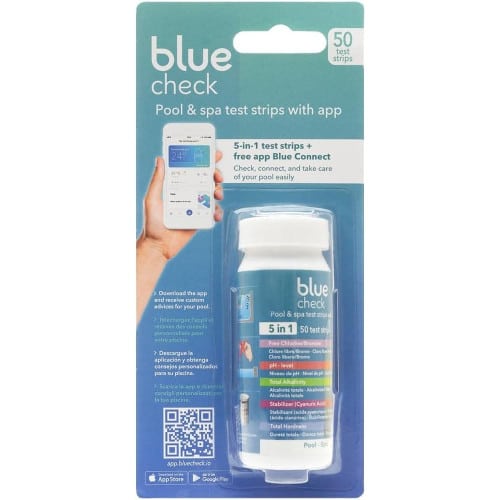 Languettes Blue Check - Boîte de 50 - Test Rapide et Fiable - ASTRALPOOL