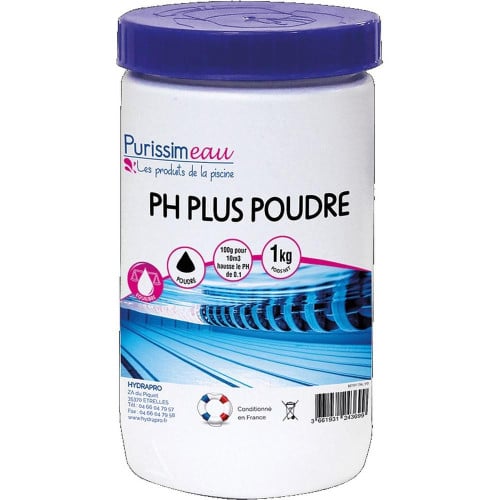 Ph Plus Pour Piscine En Poudre 1 kg - AstralPool - Ajustement Facile du pH de l'Eau - ASTRALPOOL