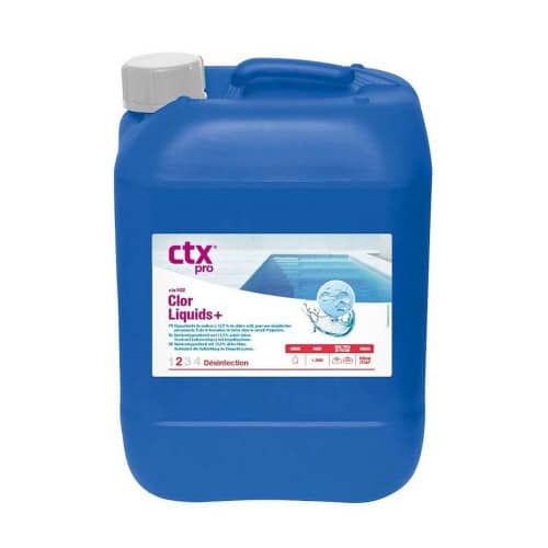 Chlore Liquide Anti Tartre Astral - Bidon 20 Litres - Traitement Piscine Efficace et Préventif - ASTRALPOOL