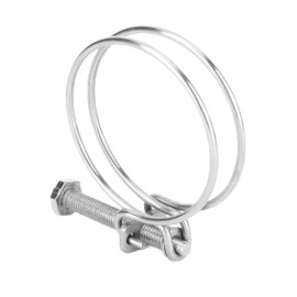 2.5 M PU suction hose, copper-plated steel, D. 100 mm + 2 hose clamps - DW-257258001 - Diamwood