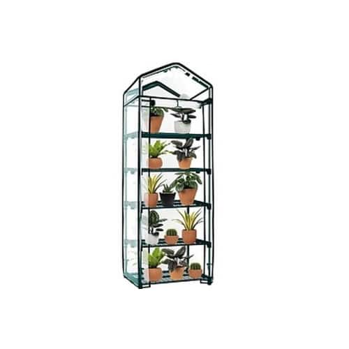 Serre pour Balcon 193x69x49 cm - 5 Couches - Résistante et Compacte - Résistance et précision - Beast