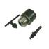 Mandrin Dente avec Adaptation SDS 1/2 3-16 mm - Acier, Adaptateur SDS 3x - Fixation Polyvalente et Robuste - Beast