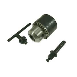 Mandrin Dente avec Adaptation SDS 1/2 3-16 mm - Acier - Adaptateur SDS 3x - Fixation Polyvalente et Robuste - Beast