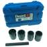 Extracteur de Boulon Endommagé 5 Pcs 17,19,21,22 mm Drift Punch - Acier Résistant - Démontage Facile et Sécurisé - Beast