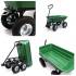Chariot de Jardin 75L 95x50x108 cm - Capacité 200 kg - Pratique et Résistant - Beast