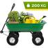 Chariot de Jardin 200 kg 110x53x84 cm - Robuste et Pratique - Beast