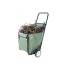 Chariot de Jardin 52x40x90 cm - Structure Robuste, Maniable - Transport Facilité des Outils et Plantes - Beast