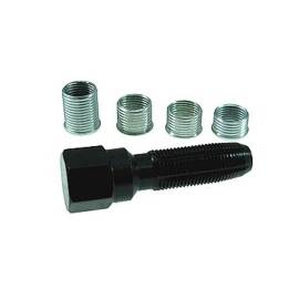 Kit de Réparation Filetage de Bougies 5x14 mm - Longueurs 10, 11.2, 12.7, 19 mm - Réparation Précise et Durable - Beast
