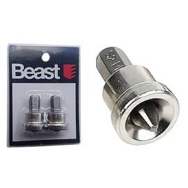 Tournevis pour Plaques de Plâtre 2x PH2 25 mm - Acier S2 Magnétique - Précision et Maniabilité - Beast
