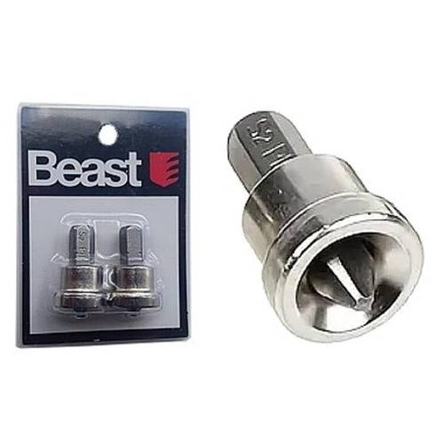 Tournevis pour Plaques de Plâtre 2x PH2 25 mm - Acier S2 Magnétique - Précision et Maniabilité - Beast
