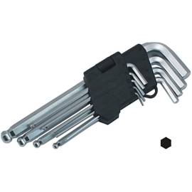 Jeu de Clés Hexagonales 1.5-10 mm - 9 Pièces - Acier Chrome Molybdène - Précision et Robustesse - Beast