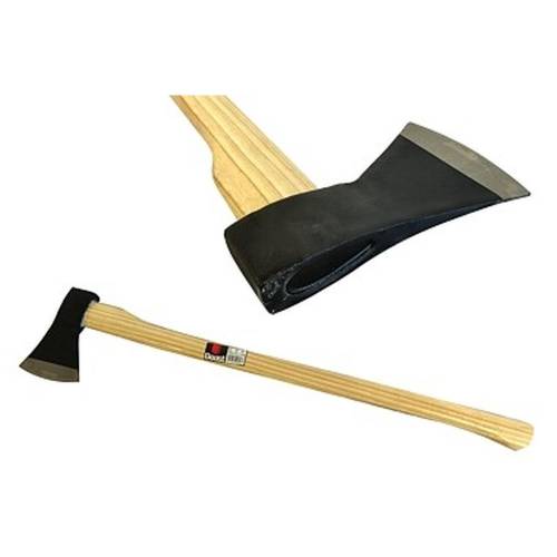 Hache 1250g - 90 cm - Usage intensif - Acier Forgé - Coupe Puissante et Durable - Haute performance - Beast