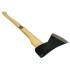 Hache 1250g - 90 cm - Usage intensif - Acier Forgé - Coupe Puissante et Durable - Haute performance - Beast