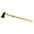 Hache 1250 g - 90 cm - Heavy Duty, Acier Forgé - Coupe Puissante et Durable - Beast