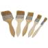 Assortiment de Pinceaux 5 Pcs 0.5-2.5 - Poils Synthétiques - Manche Bois - Précision et polyvalence - Beast
