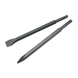 Ciseau pour Béton SDS Plus 16x200 mm - 2x Pointes et Plat - Puissant et Précis - Beast