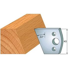 Jeu de 2 Contre-Fers Profilés HT 40mm - N°1 - Précision et Performance pour Usinage - LEMAN