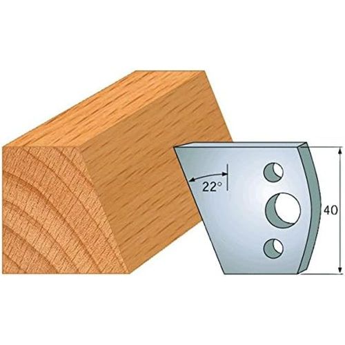 Jeu de 2 Contre-Fers Profilés HT 40mm - N°1 - Précision et Performance pour Usinage - LEMAN